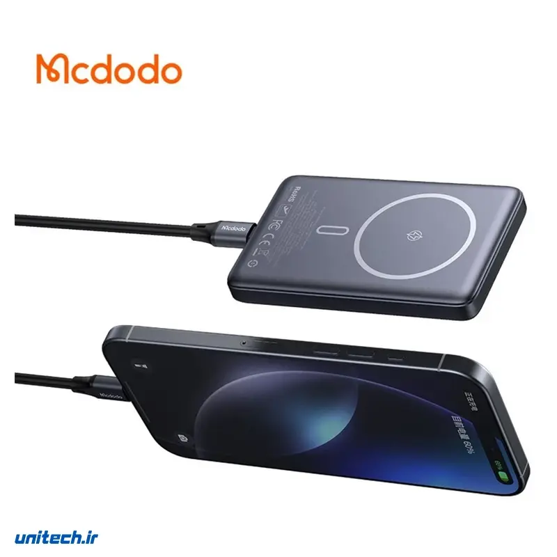 پاوربانک 20 وات مک دودو مدل MC464 ظرفیت 10000 میلی آمپر ساعت3